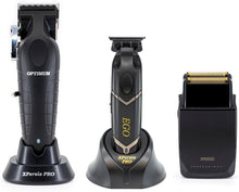 Load image into Gallery viewer, XPERSIS PRO Optimum Floating Lever Cordless Barber Combo Set Black