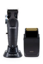 Load image into Gallery viewer, XPERSIS PRO Optimum Floating Lever Cordless Hair Clipper And USB Foil Shaver Combo Black