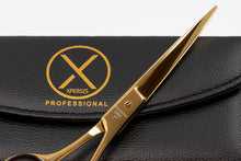 Load image into Gallery viewer, XPERSIS PRO 7" Golden German Made Barber Hair Cutting Shear