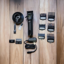 Load image into Gallery viewer, XPERSIS PRO Magnate Cordless Hair Clipper And USB Foil Shaver Combo Black