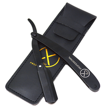 Load image into Gallery viewer, XPERSIS PRO Stainless Steel Matt Black Straight Razor