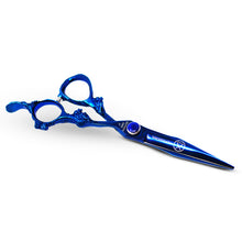 Load image into Gallery viewer, XPERSIS PRO 7″ Blue German Made Barber Hair Cutting Shear