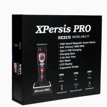 Load image into Gallery viewer, XPERSIS PRO Mini Nexus Vector Motor Dual Coil 9000 RPM Cordless Hair Trimmer
