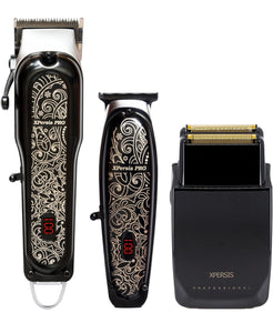 XPERSIS PRO Black Barber Combo & Foil Shaver