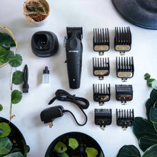Load image into Gallery viewer, XPERSIS PRO Optimum Cordless Hair Clipper And Ego Brushless Cordless Hair Trimmer Combo Black
