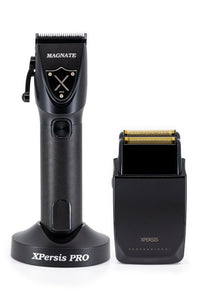 XPERSIS PRO Magnate Cordless Hair Clipper And USB Foil Shaver Combo Black