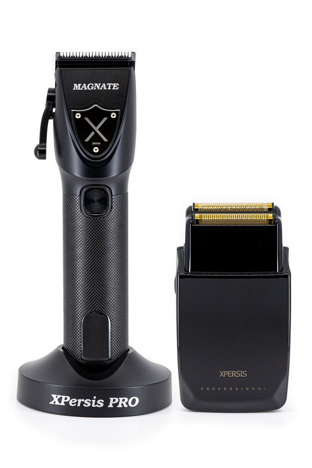 XPERSIS PRO Magnate Cordless Hair Clipper And USB Foil Shaver Combo Black