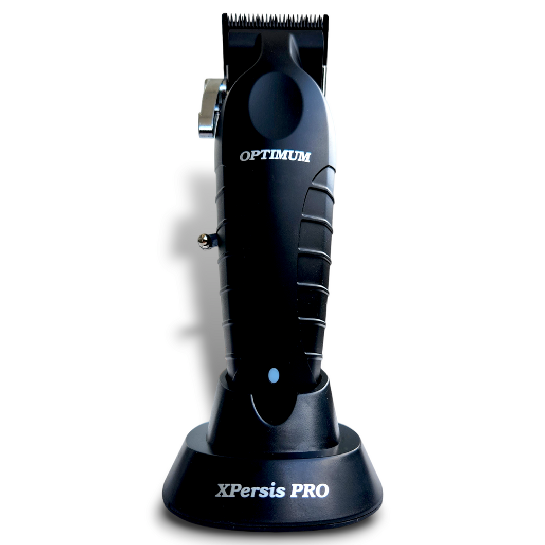 XPERSIS PRO Optimum Barber Cordless Hair Clipper DLC Taper Blade with Charging Stand