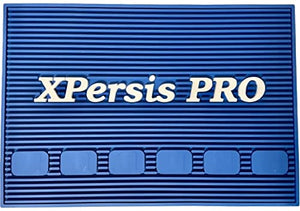 XPERSIS PRO Strong Magnetic Barber Station Mat Anti-skid Silicon Blue