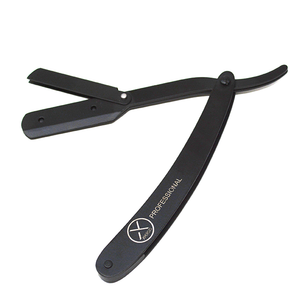 XPERSIS PRO Stainless Steel Matt Black Straight Razor