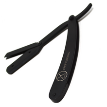 Load image into Gallery viewer, XPERSIS PRO Stainless Steel Matt Black Straight Razor
