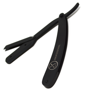 XPERSIS PRO Stainless Steel Matt Black Straight Razor