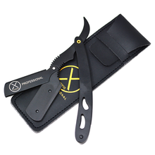 Load image into Gallery viewer, XPERSIS PRO Customized Stainless Steel Matt Black Straight Razor
