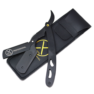 XPERSIS PRO Customized Stainless Steel Matt Black Straight Razor