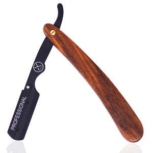 XPERSIS PRO Wooden handle Straight Edge Razor