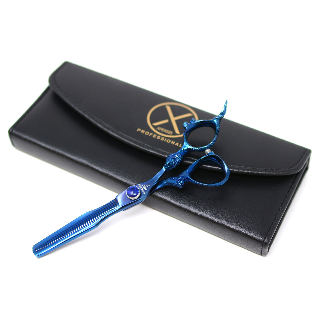 XPERSIS PRO 7″ Blue  German Made Barber Thinning Shear